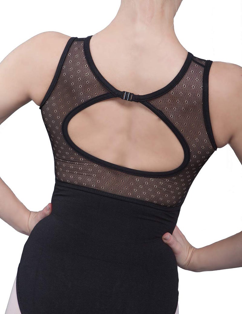 Dance Favourite Hollow Back Ballet Leotards Lace Adult Ballerina Dancewear for Women and Girls Gymnastics 01D0049 (S) - Image 4